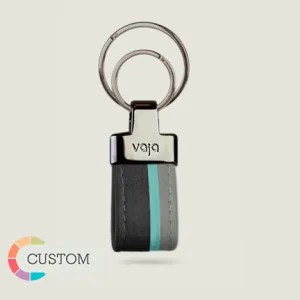 Custom GTR Leather Key Ring
