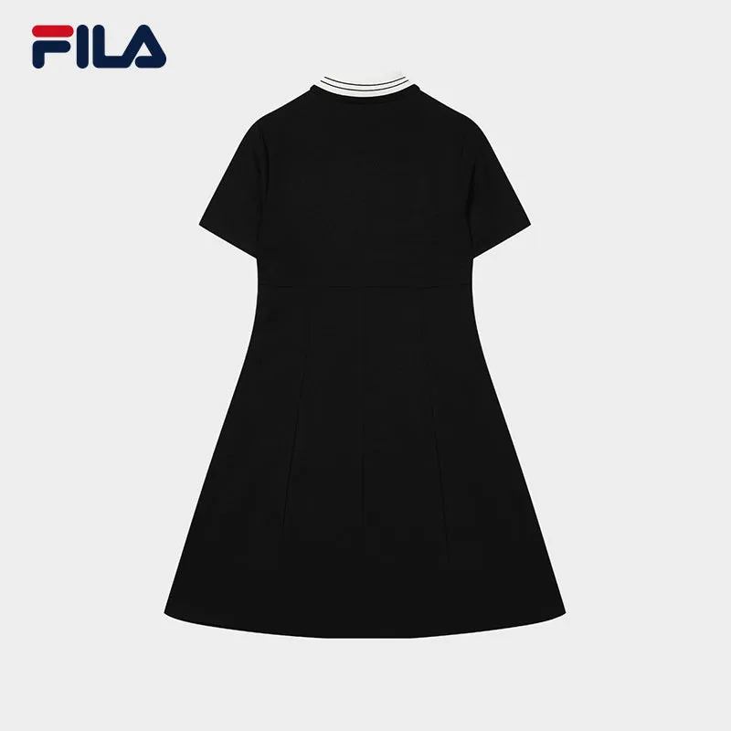 FILA CORE LIFESTYLE HERITAGE Women Dress (Black)
