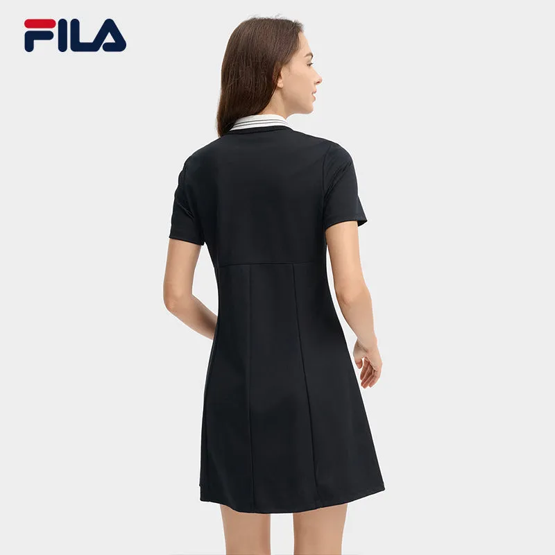 FILA CORE LIFESTYLE HERITAGE Women Dress (Black)