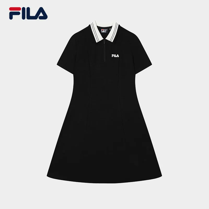 FILA CORE LIFESTYLE HERITAGE Women Dress (Black)
