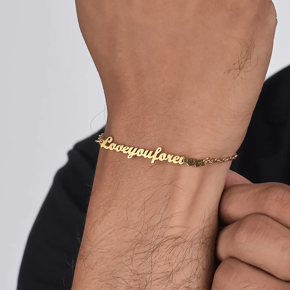 Love You Forever Adjustable Rakhi