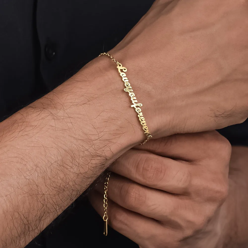 Love You Forever Adjustable Rakhi