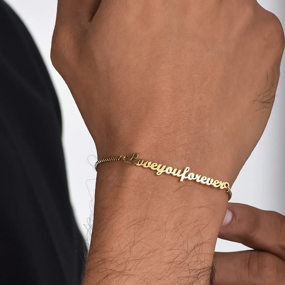 Love You Forever Adjustable Rakhi