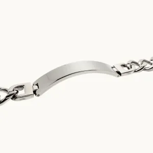 Men's Solid Stainless Steel Bracelet Designer - Italian Jewellery
