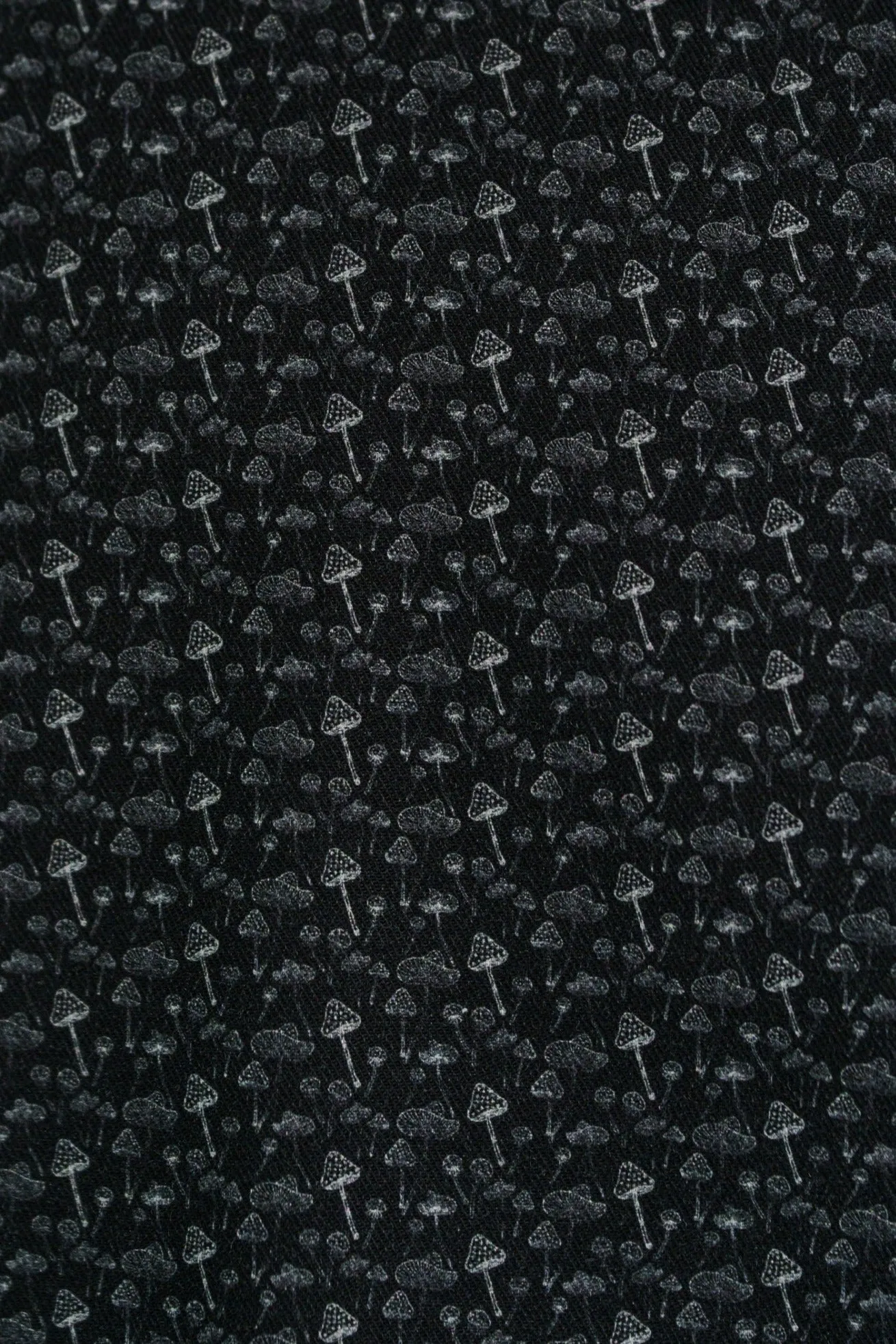 NOVA - Black Mushrooms Long Sleeve Shirt