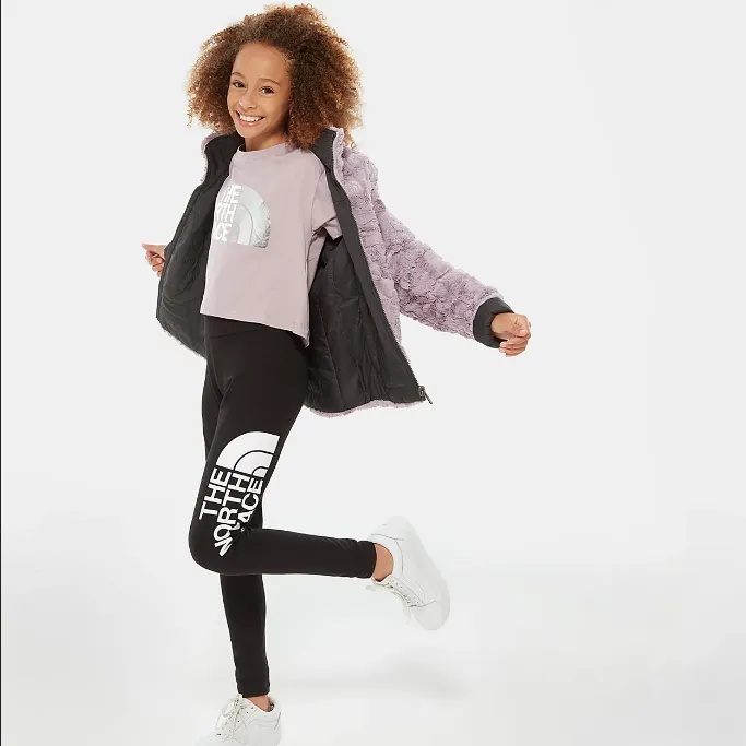 The North Face Girl Cotton Blend Legging NF0A3VEHKY41 black white