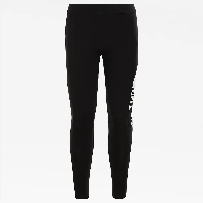 The North Face Girl Cotton Blend Legging NF0A3VEHKY41 black white
