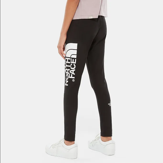 The North Face Girl Cotton Blend Legging NF0A3VEHKY41 black white