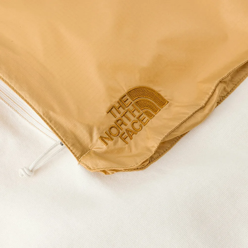 THE NORTH FACE M HYBRID POCKET CREW-AP-WHITE
