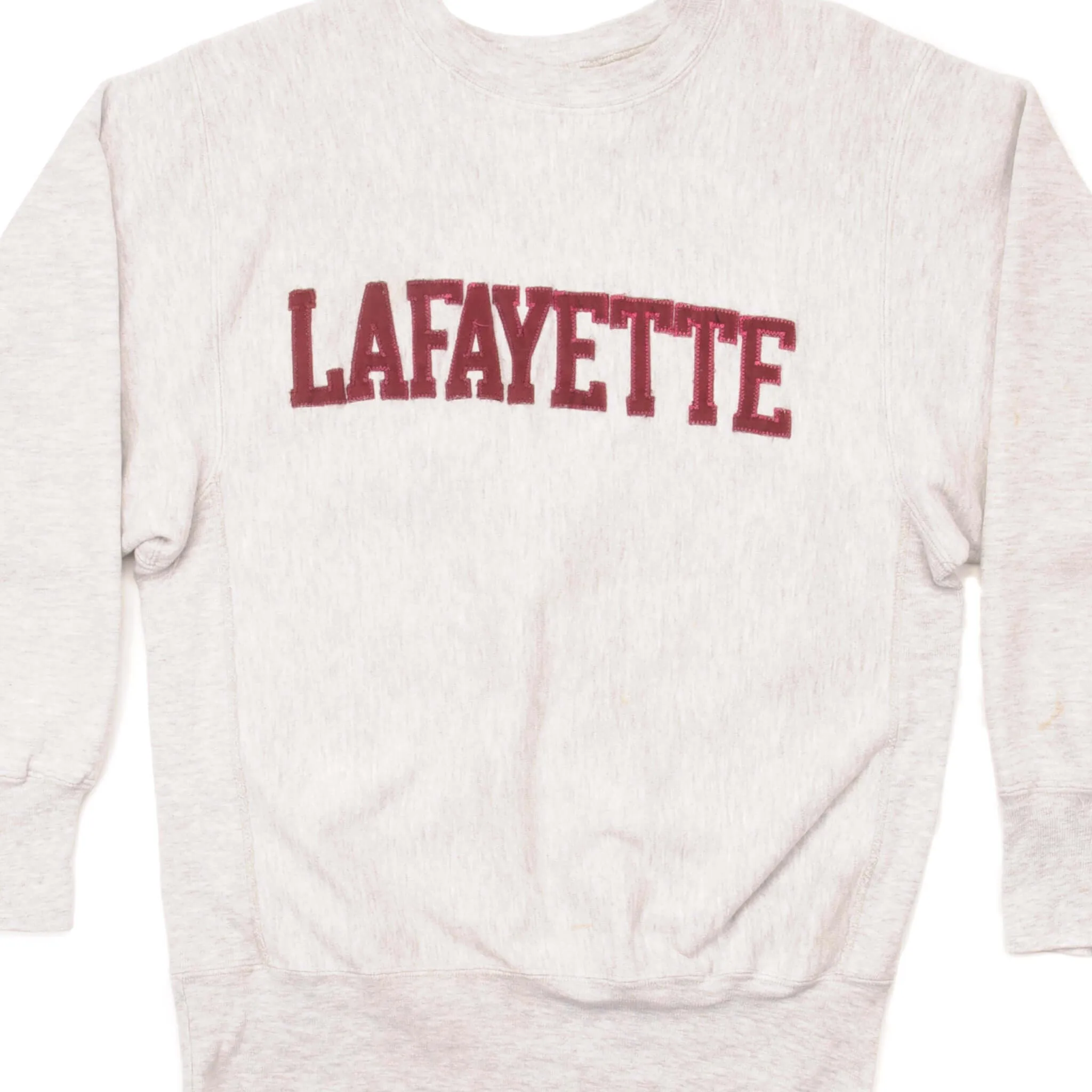 VINTAGE CHAMPION REVERSE WEAVE LAFAYETTE SWEATSHIRT 1990S LARGE MADE USA